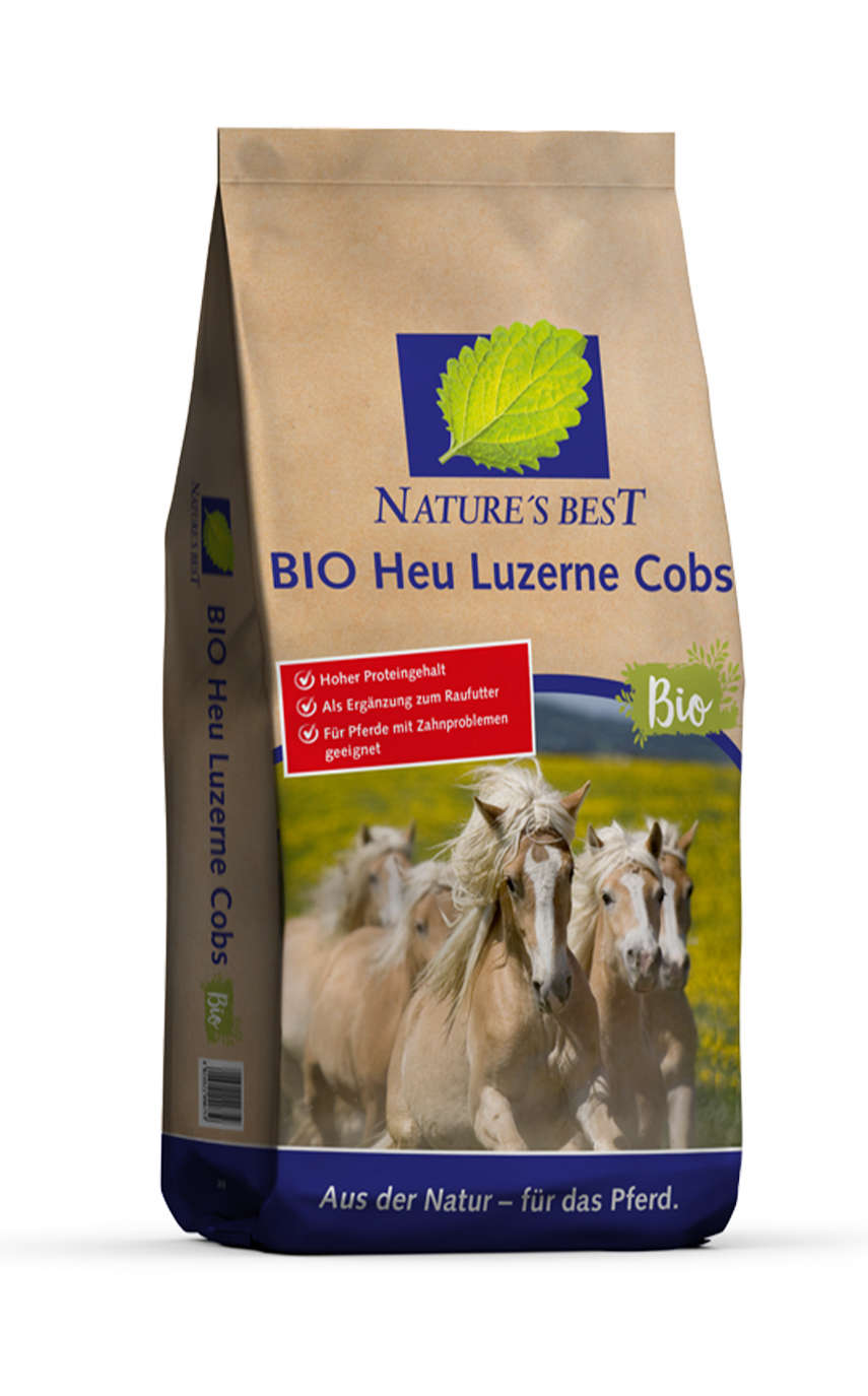 Natures Best B. Heu Luzerne Cobs 