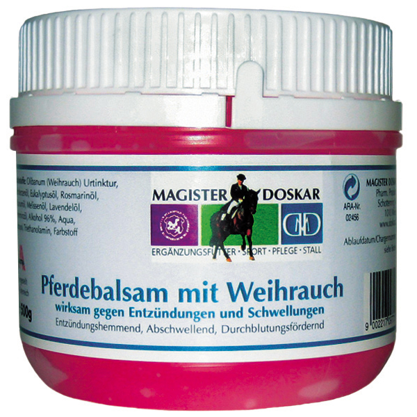 Doskar Pferdebalsam mit Weihrauch