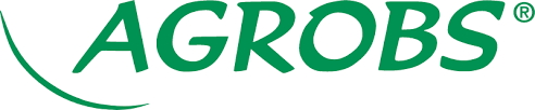 Grünes Logo von Agrobs auf weißem Hintergrund