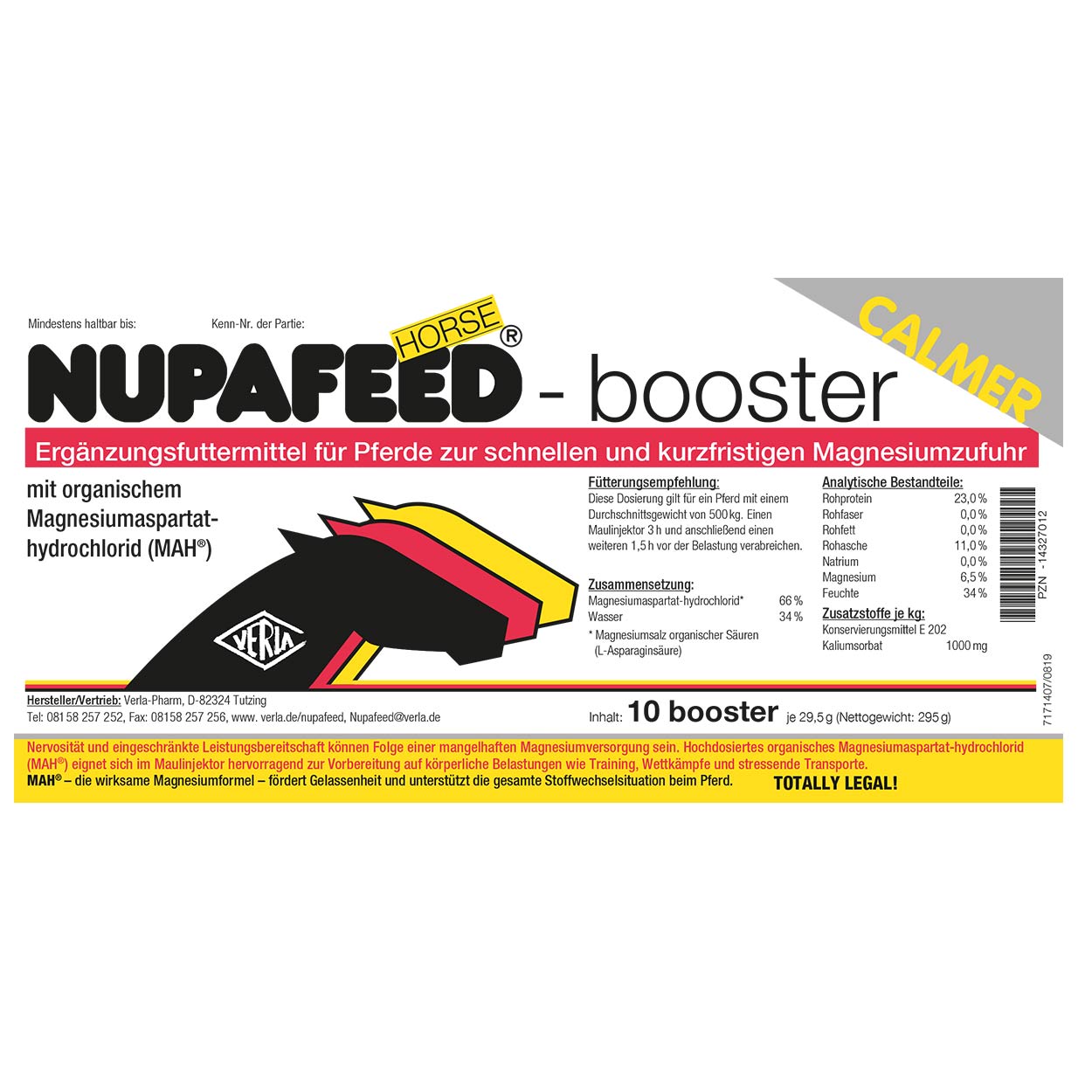 Nupafeed Booster Calmer