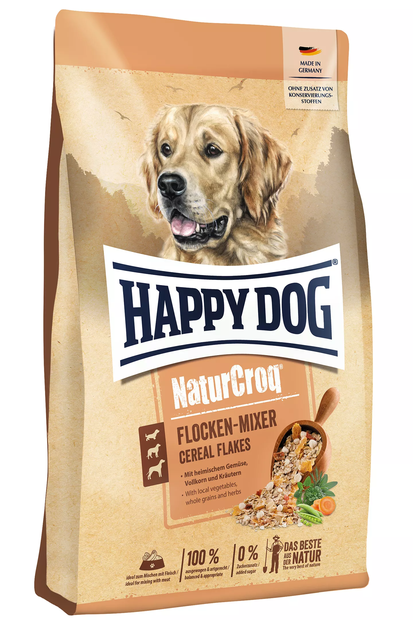 HDog NaturCroq Flocken Mixer 