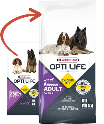 Opti Life Adult Active All Breeds 12,5 kg