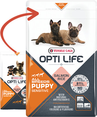 Opti Life Puppy Sensitive All Breeds 12,5 kg