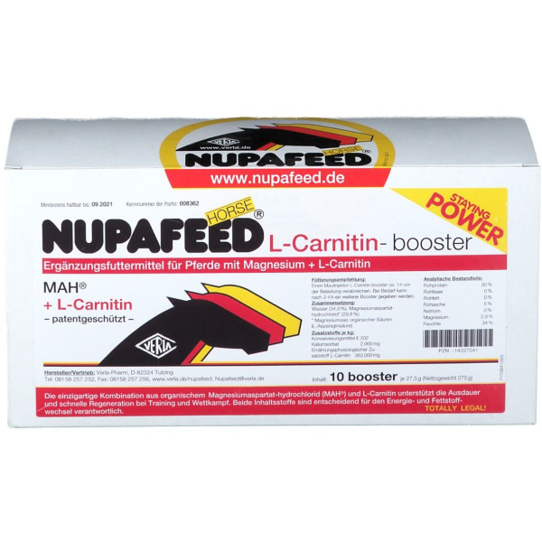 Nupafeed L-Carnitin Booster á 10 Stück